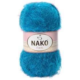 Nako 10328 Paris Koyu Petrol El Örgü İpi Yünü