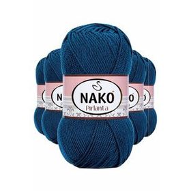 Nako 10328 Pırlanta Amigurumi 5 Adet Petrol Mavi El Örgü İpi Yünü