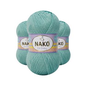 Nako 10482 100 gr Elit Baby El Örgü İpi