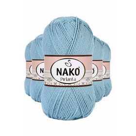 Nako 10482 Pırlanta Amigurumi 5 Adet Azur El Örgü İpi Yünü