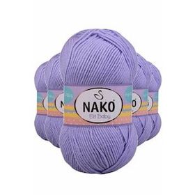 Nako 10625 5 Adet Seher Yeli Elite Baby El Örgü İpi Tüylenmeyen Bebek Yünü