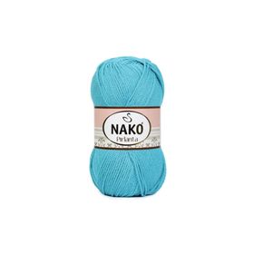 Nako 107 Turkuaz 100 gr Pırlanta El Örgü İpi