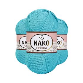 Nako 107 Turkuaz 100 gr Pırlanta El Örgü İpi