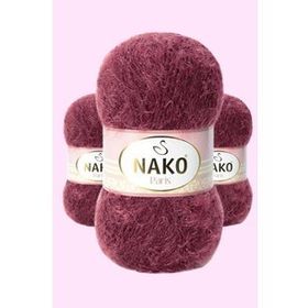 Nako 11273 Bordo Paris 3 Adet El Örgü İpi Yünü