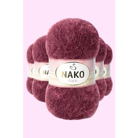 Nako 11273 Bordo Paris 5 Adet El Örgü İpi Yünü