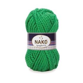 Nako 11347 Spaghetti Yeşil Örgü İpi