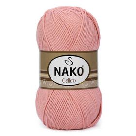 Nako 11452 100 gr Calico El Örgü İpi