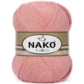 Nako 11452 100 gr Calico El Örgü İpi