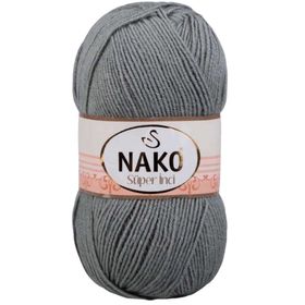 Nako 11537 Süper İnci Pastel Yeşil 100 gr Örgü İpi