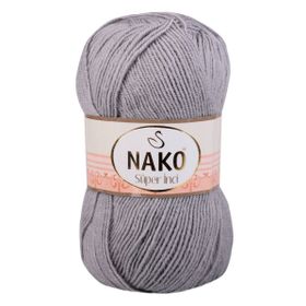 Nako 11538 Gri 100 grSüper İnci El Örgü İpi