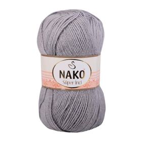 Nako 11538 Gri 100 grSüper İnci El Örgü İpi