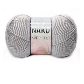 Nako 11538 Gri Süper İnci 100 gr El Örgü İpi