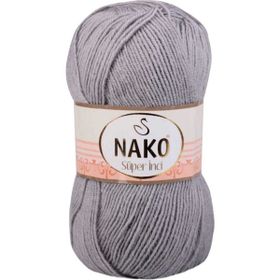 Nako 11538 Gri Süper İnci 100 gr El Örgü İpi
