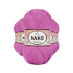 Nako 1249 5 Adet Gül Pırlanta Amigurumi El Örgü İpi Yünü