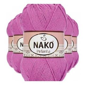 Nako 1249 5 Adet Gül Pırlanta Amigurumi El Örgü İpi Yünü