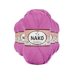 Nako 1249 5 Adet Gül Pırlanta Amigurumi El Örgü İpi Yünü