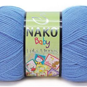 Nako 1256 Denim 100 gr Lüks Minnoş El Örgü İpi