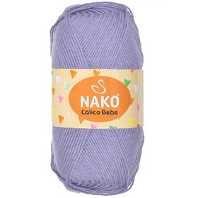 Nako 13284 1 Adet Calico Bebe Pamuklu Bebek ve Battaniye Örgü İpi