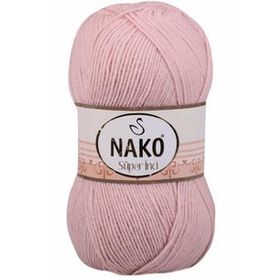 Nako 1479 Açık Pudra Süper İnci 100 gr El Örgü İpi