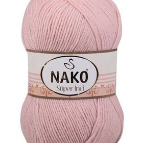 Nako 1479 Açık Pudra Süper İnci 100 gr El Örgü İpi