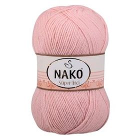 Nako 1479 Açık Pudra Süper İnci 100 gr El Örgü İpi