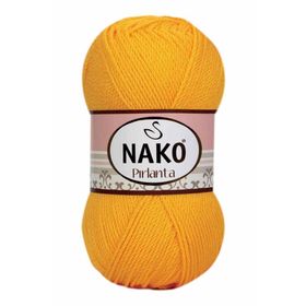 Nako 184 Sarı 100 gr Lüks Minnoş El Örgü İpi