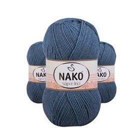 Nako 185 Fırtına Süper İnci 100 gr El Örgü İpi