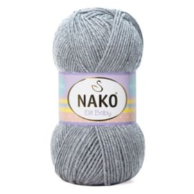 Nako 195 100 gr Elit Baby El Örgü İpi