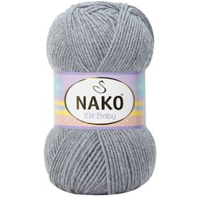 Nako 195 100 gr Elit Baby El Örgü İpi