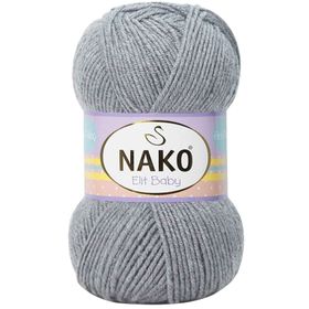 Nako 195 100 gr Elit Baby El Örgü İpi