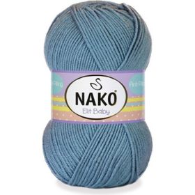 Nako 1986 Kot Mavi Elit Baby Örgü Bebe İpi