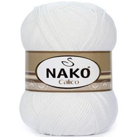 Nako 208 100 gr Calico El Örgü İpi