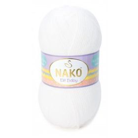 Nako 208 100 gr Elit Baby El Örgü İpi