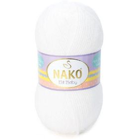 Nako 208 100 gr Elit Baby El Örgü İpi