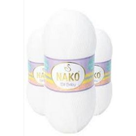 Nako 208 5x100 gr Elit Baby El Örgü İpi