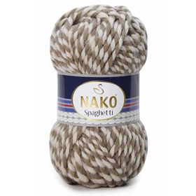 Nako 21366 Spaghetti Bej Kemik Muline İp