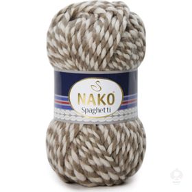 Nako 21366 Spaghetti Bej Kemik Muline İp