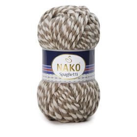 Nako 21366 Spaghetti Bej Kemik Muline İp