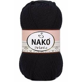 Nako 217 Siyah Pırlanta Amigurumi El Örgü İpi Yünü