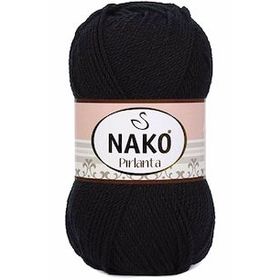 Nako 217 Siyah Pırlanta Amigurumi El Örgü İpi Yünü