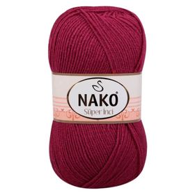 Nako 2187 100 gr Vişne Çürüğü Süper İnci El Örgü İpi