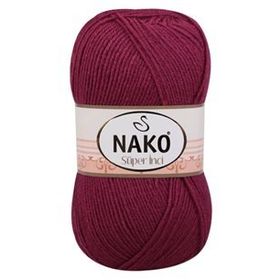 Nako 2187 100 gr Vişne Çürüğü Süper İnci El Örgü İpi