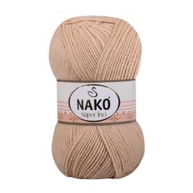 Nako 219 Süper İnci 5 Adet 100 gr Deve Tüyü El Örgü İpi