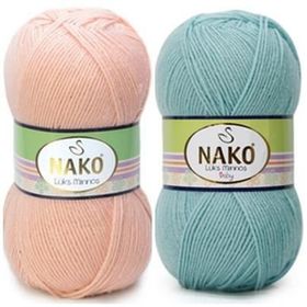 Nako 2197 100 gr Lüks Minnoş El Örgü İpi