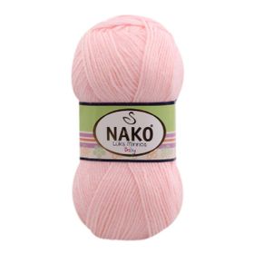 Nako 2197 Saten Açık Pembe İp
