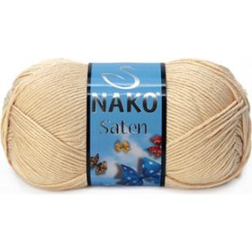 Nako 2197 Saten Açık Pembe İp