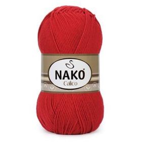 Nako 2209 100 gr Calico İnce El Örgü İpi