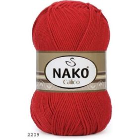 Nako 2209 100 gr Calico İnce El Örgü İpi