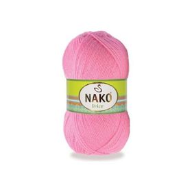 Nako 2244 Rekor Barbie Pembe 5 Adet El Örgü İpi