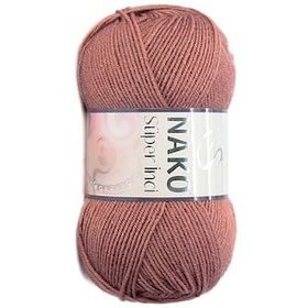 Nako 2248 Süper İnci Marsala El Örgü İpi